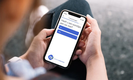 Diabetes Voetencheck app foto