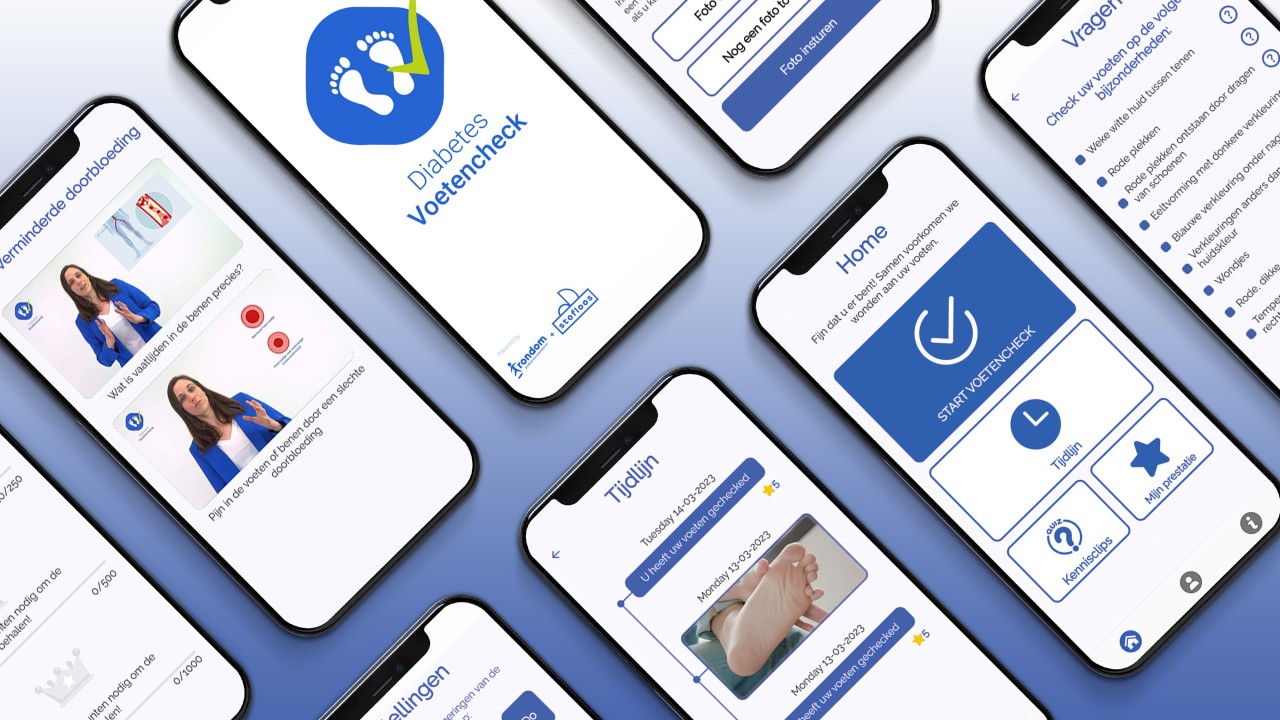 Further development of the Voetencheck app