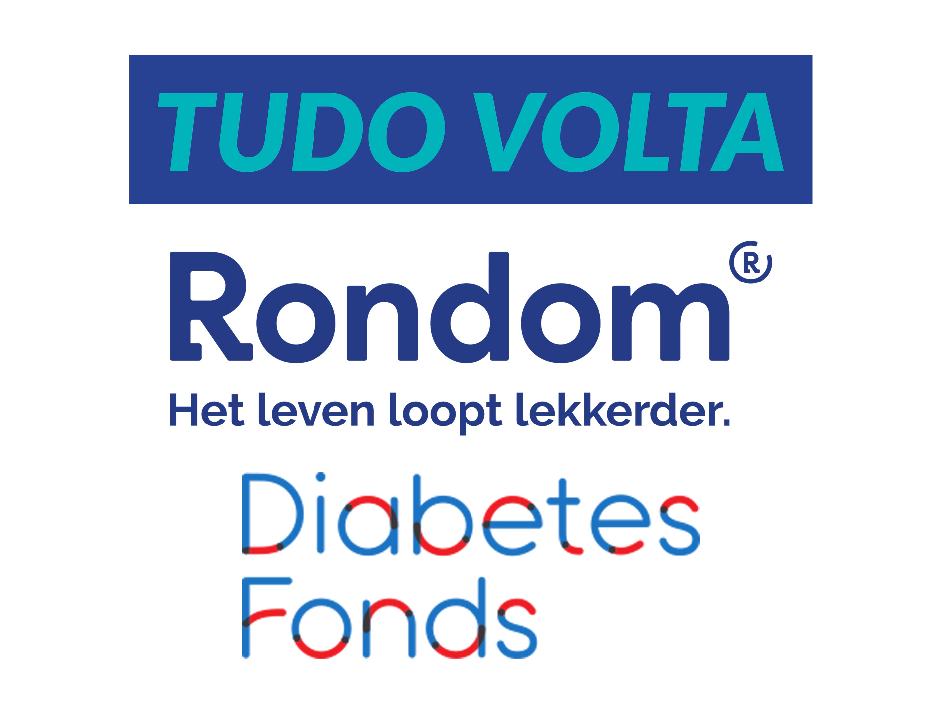 Logo for the Diabetes Fund ‘Tudo Volta Rondom’