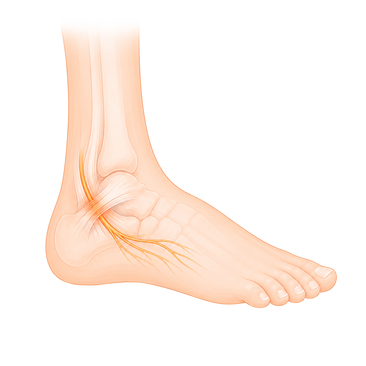 Tarsal tunnel syndrome Rondom