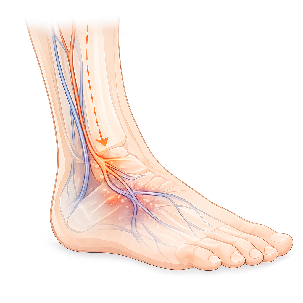 Disruption of circulation and tissue function