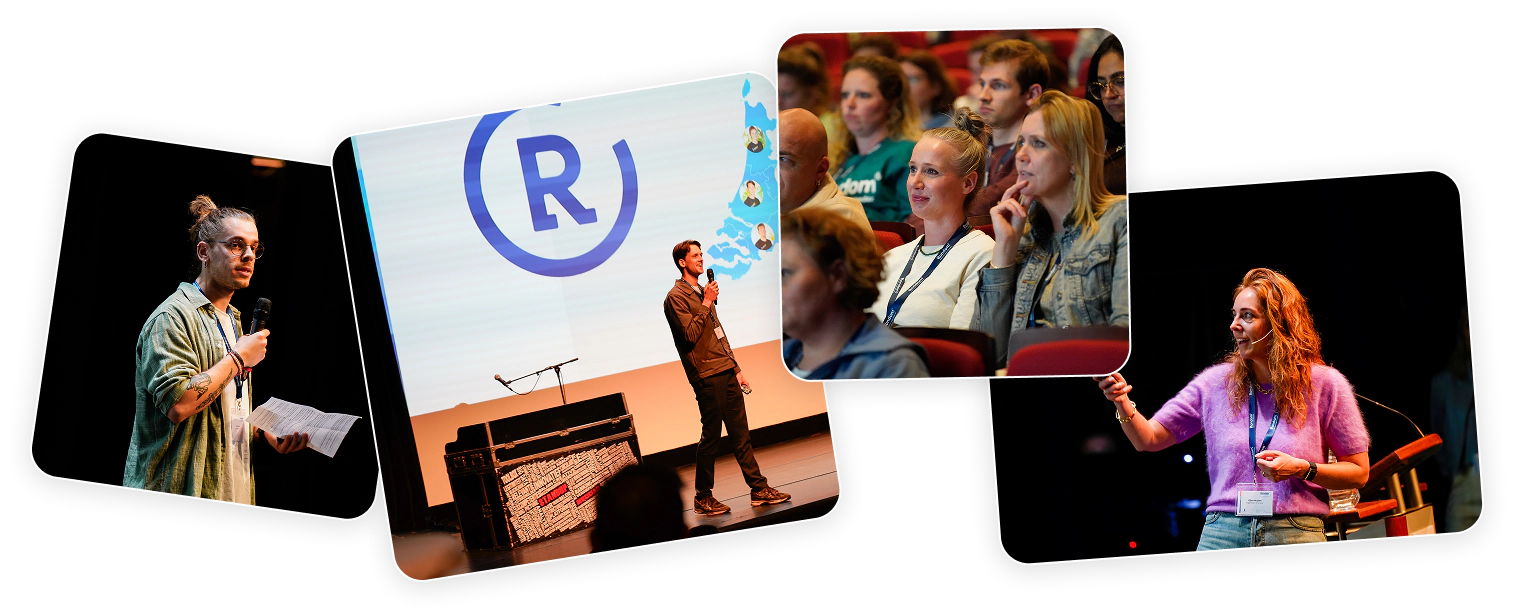 Rondom conference slide image