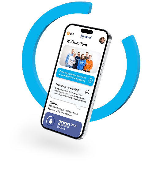 Rondom app on phone