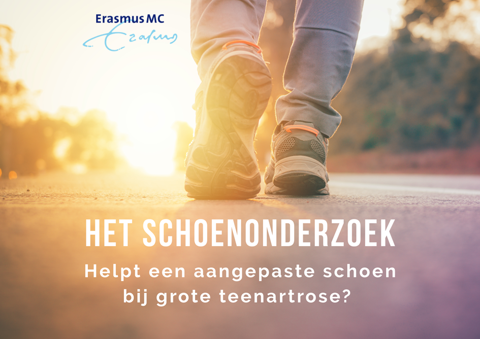 Rondom is collaborating with Erasmus MC on research into osteoarthritis of the big toe